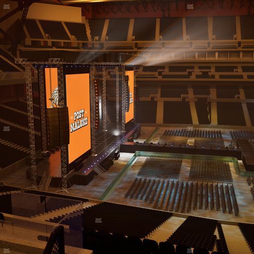 Lucas Oil Stadium - Section 442 Seat View