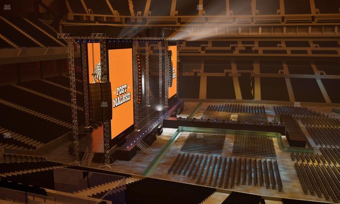 Lucas Oil Stadium - Section 442 Seat View