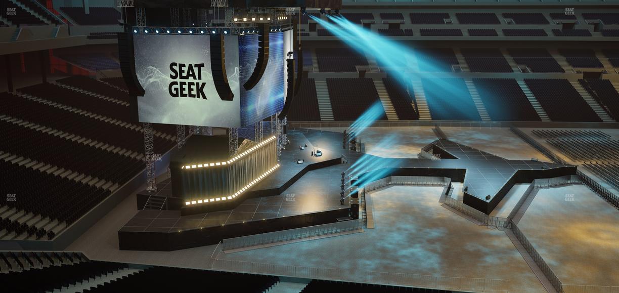 Lucas Oil Stadium - Section 443 Seat View