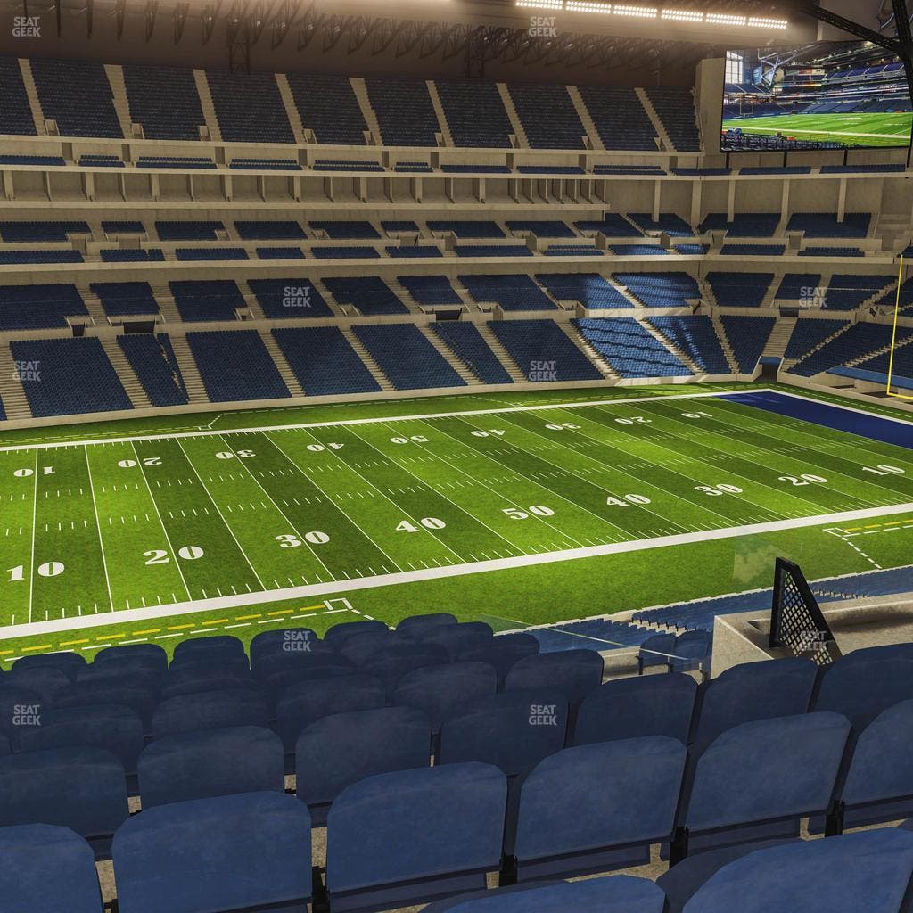 Lucas Oil Stadium - Section 443 Seat View