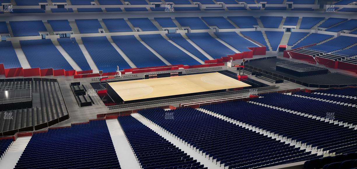 Lucas Oil Stadium - Section 443 Seat View