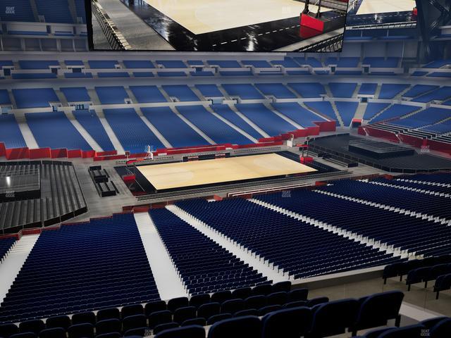 Lucas Oil Stadium - Section 443 Seat View