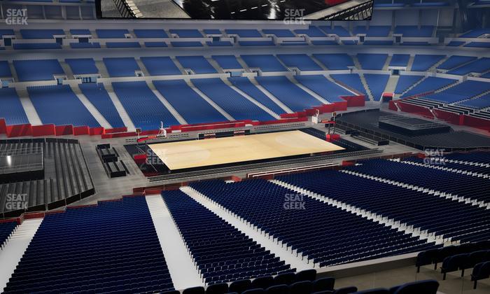 Lucas Oil Stadium - Section 443 Seat View