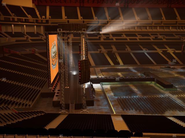 Lucas Oil Stadium - Section 444 Seat View Lucas Oil Stadium - Section 444 Seat View