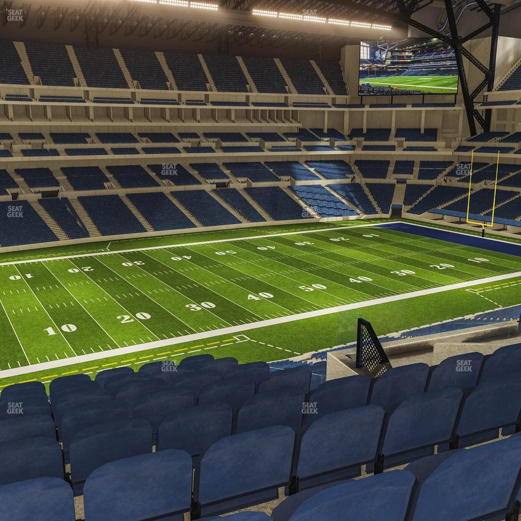 Lucas Oil Stadium - Section 444 Seat View