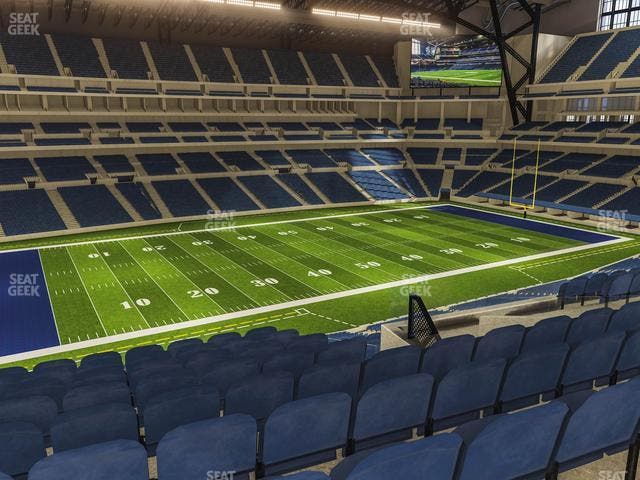 Lucas Oil Stadium - Section 444 Seat View