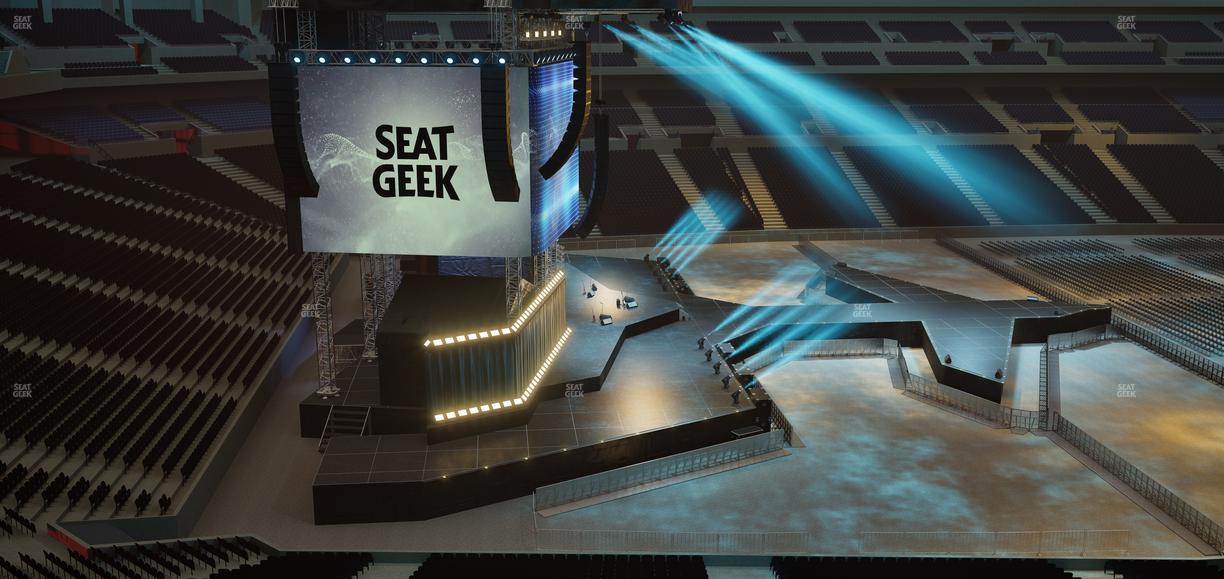 Lucas Oil Stadium - Section 444 Seat View