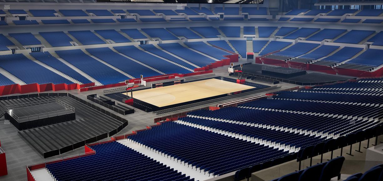 Lucas Oil Stadium - Section 445 Seat View