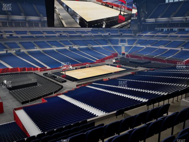 Lucas Oil Stadium - Section 445 Seat View