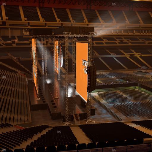 Lucas Oil Stadium - Section 445 Seat View