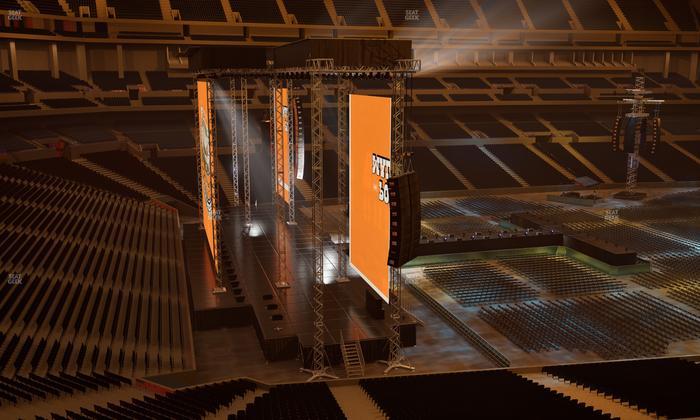 Lucas Oil Stadium - Section 445 Seat View