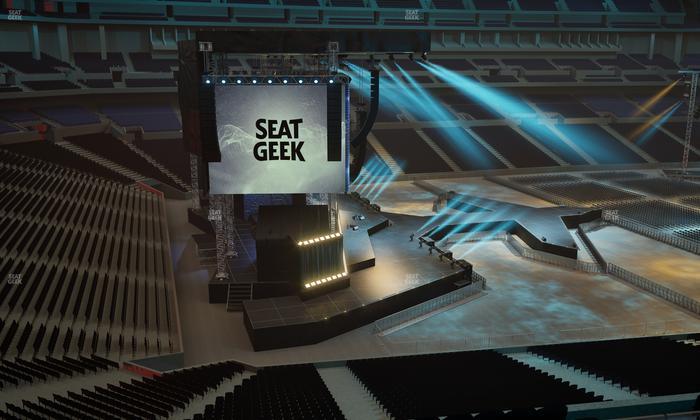 Lucas Oil Stadium - Section 445 Seat View