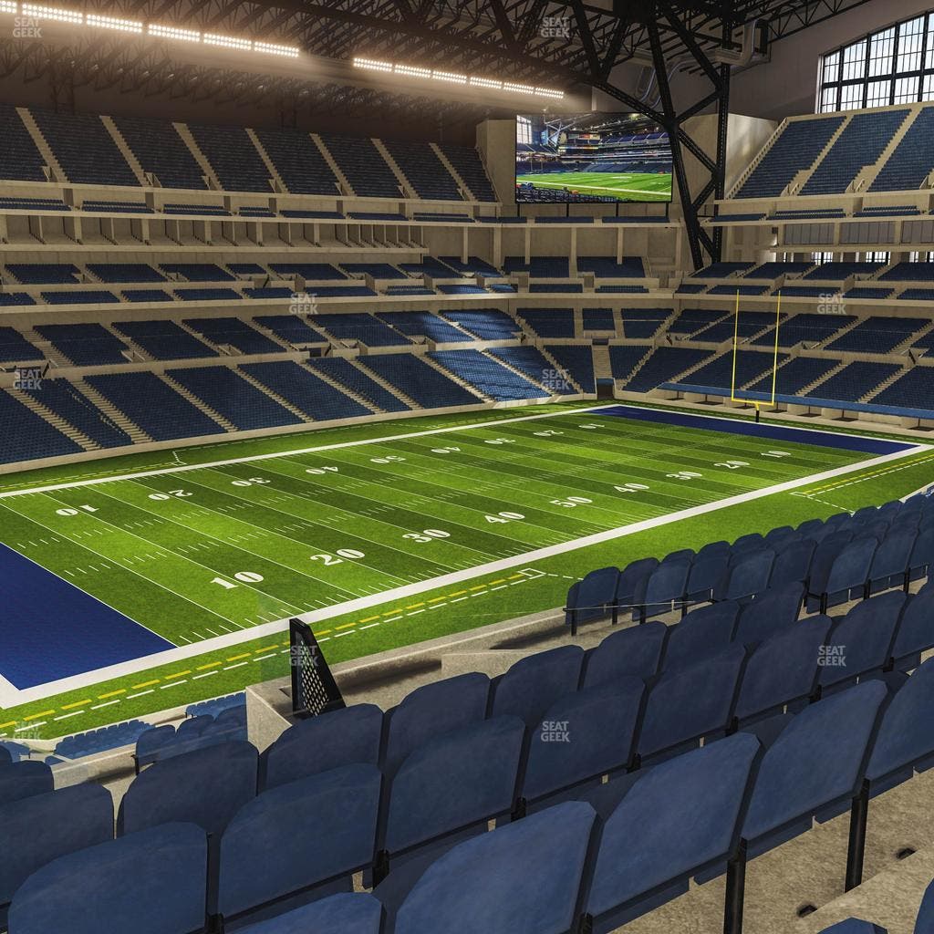 Lucas Oil Stadium - Section 446 Seat View