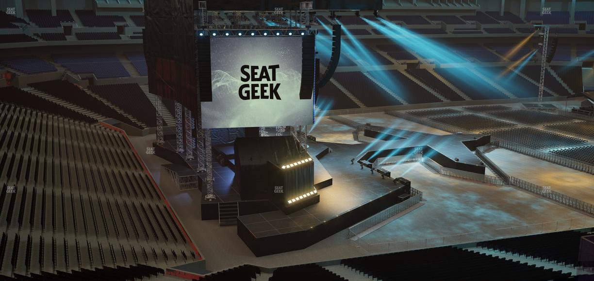 Lucas Oil Stadium - Section 446 Seat View