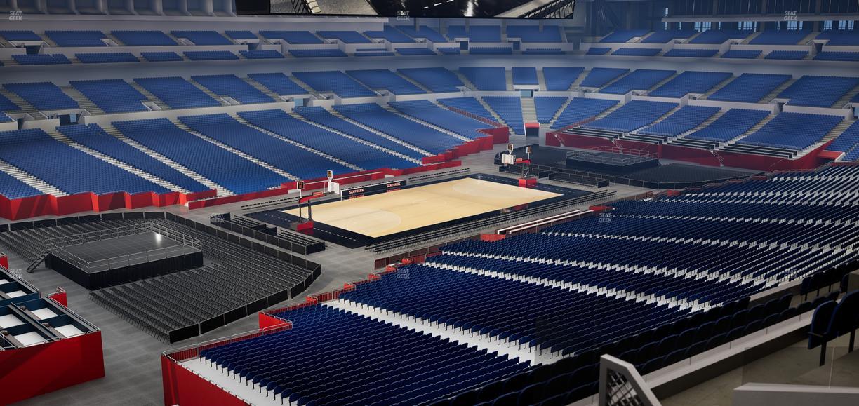 Lucas Oil Stadium - Section 446 Seat View