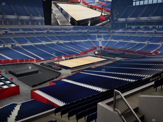 Lucas Oil Stadium - Section 446 Seat View