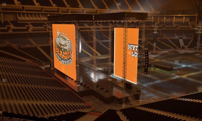 Lucas Oil Stadium - Section 447 Seat View