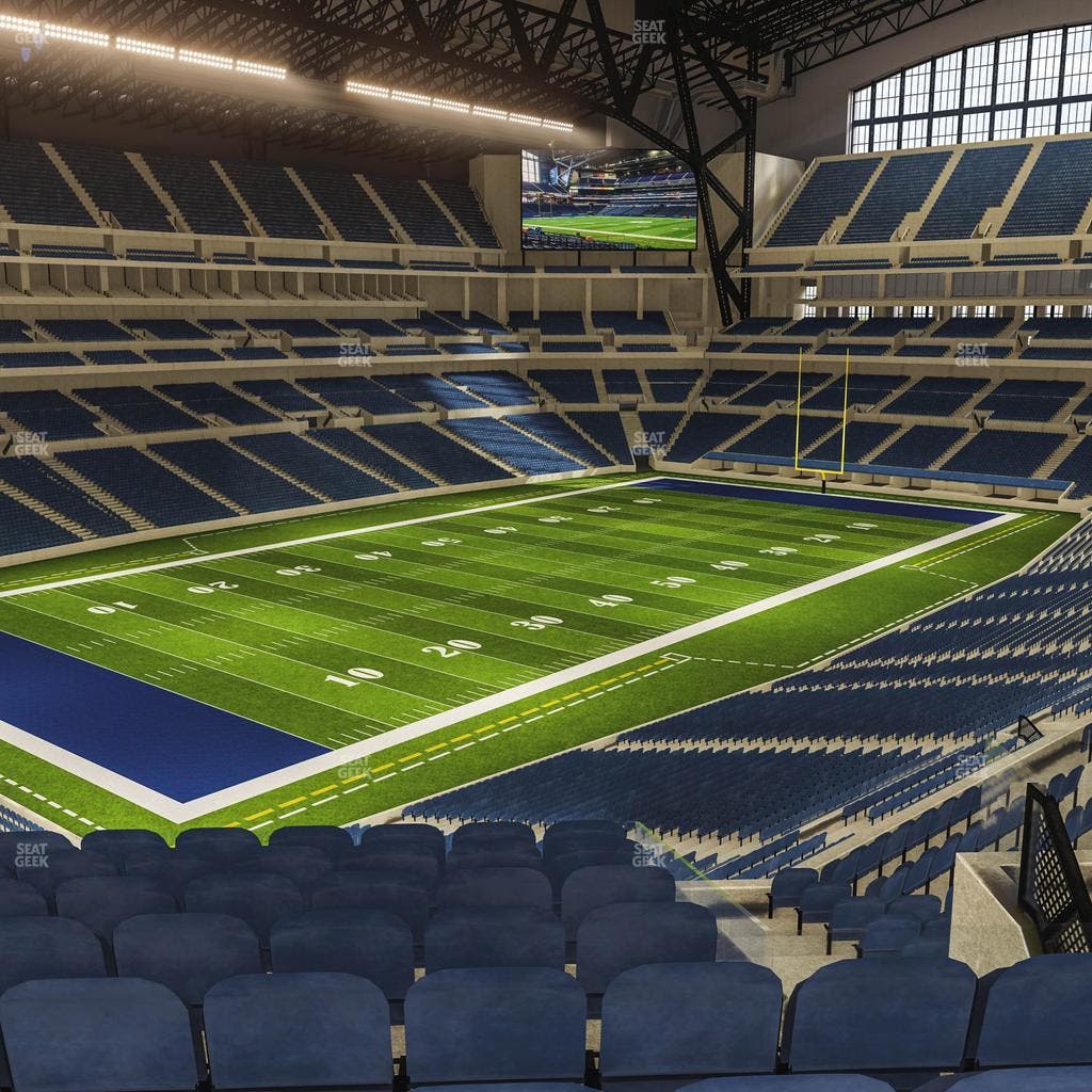 Lucas Oil Stadium - Section 447 Seat View