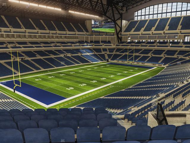 Lucas Oil Stadium - Section 447 Seat View