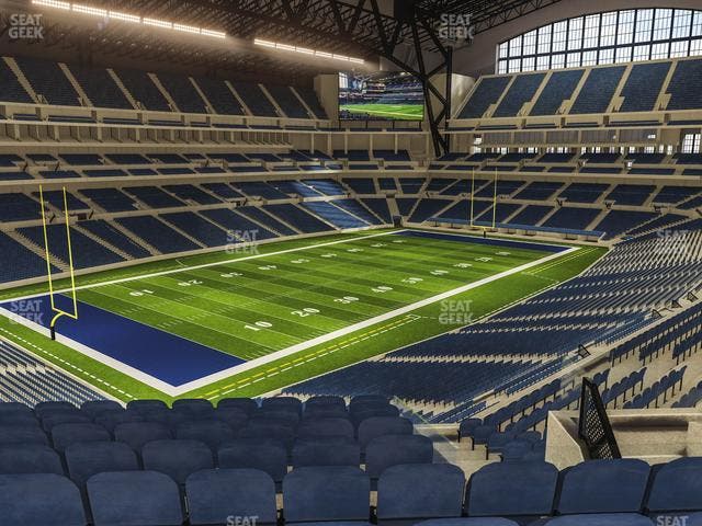 Lucas Oil Stadium - Section 447 Seat View