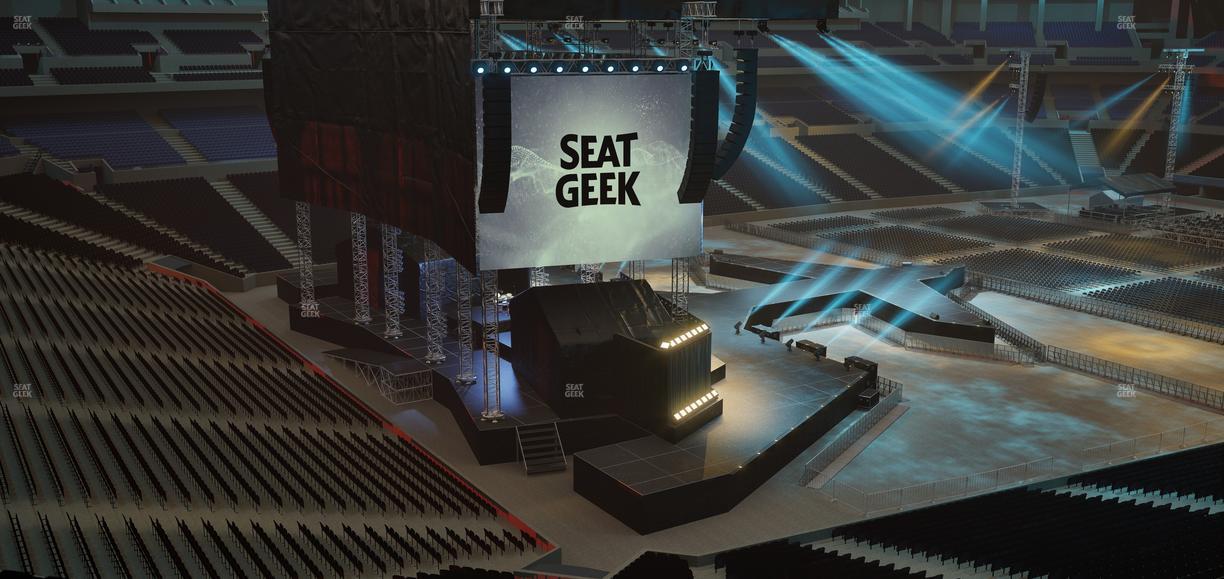 Lucas Oil Stadium - Section 447 Seat View