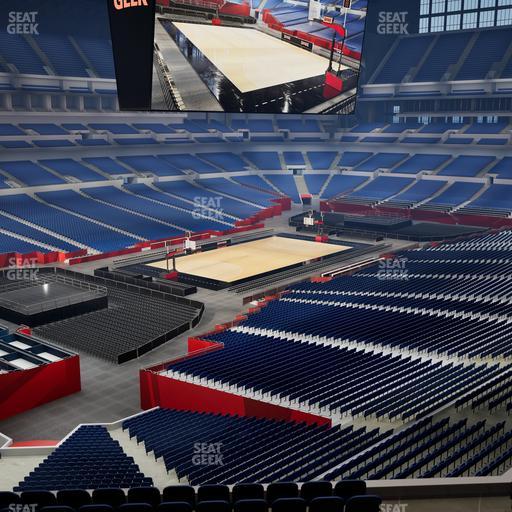 Lucas Oil Stadium - Section 447 Seat View