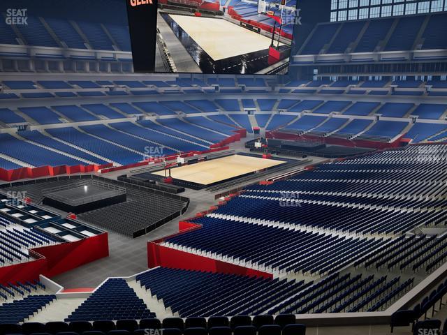 Lucas Oil Stadium - Section 447 Seat View