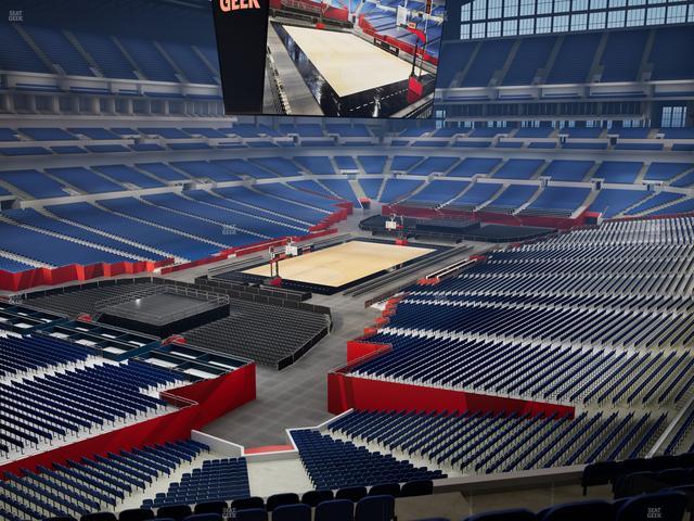 Lucas Oil Stadium - Section 449 Seat View