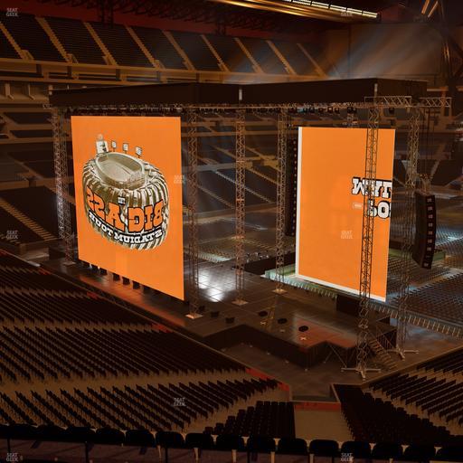 Lucas Oil Stadium - Section 449 Seat View