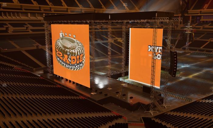 Lucas Oil Stadium - Section 449 Seat View