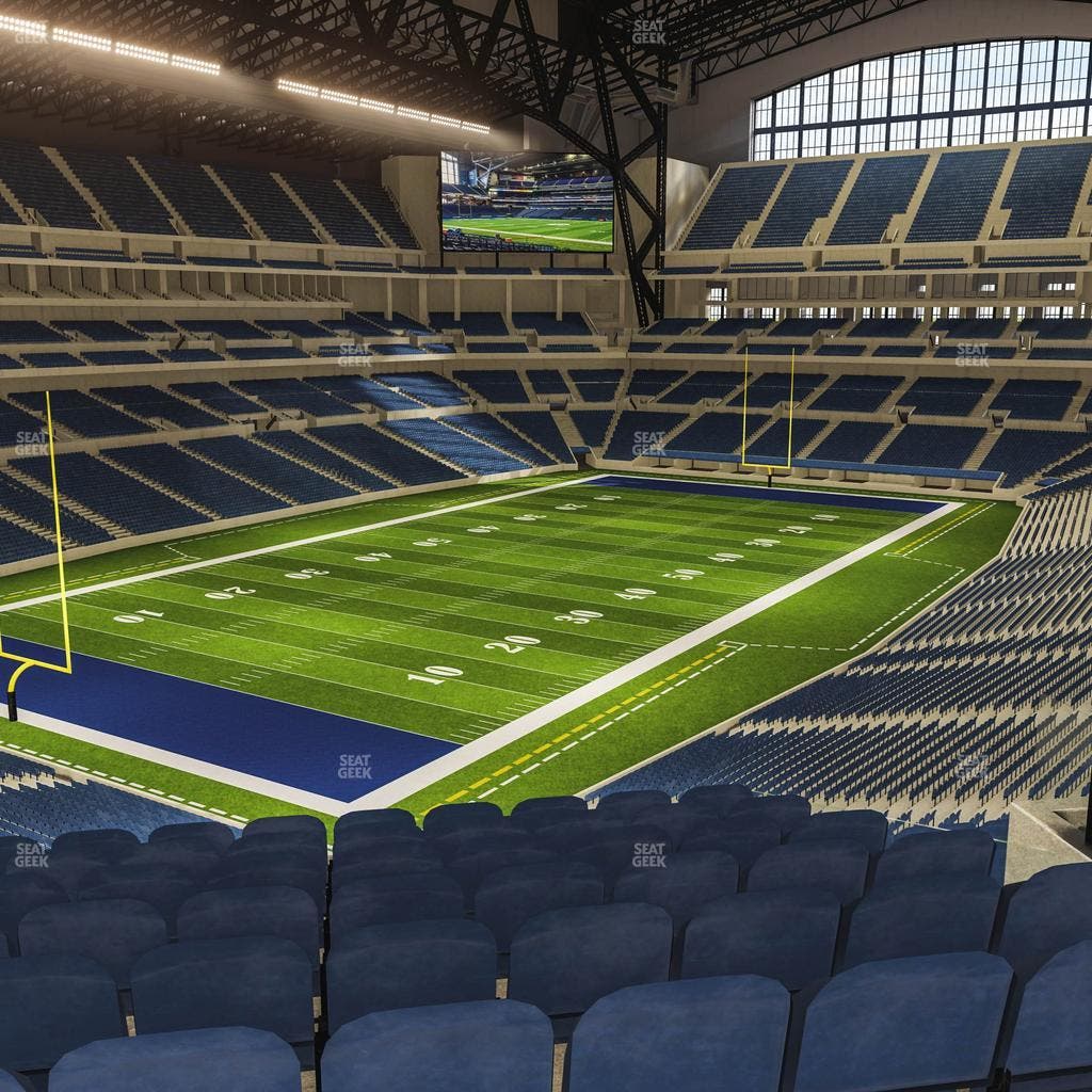 Lucas Oil Stadium - Section 449 Seat View