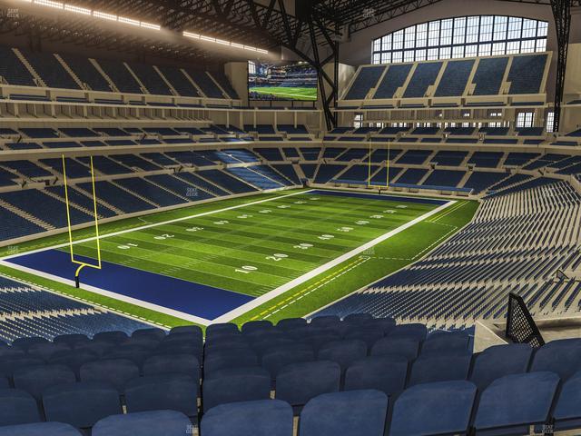 Lucas Oil Stadium - Section 449 Seat View