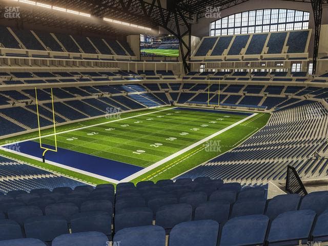 Lucas Oil Stadium - Section 449 Seat View