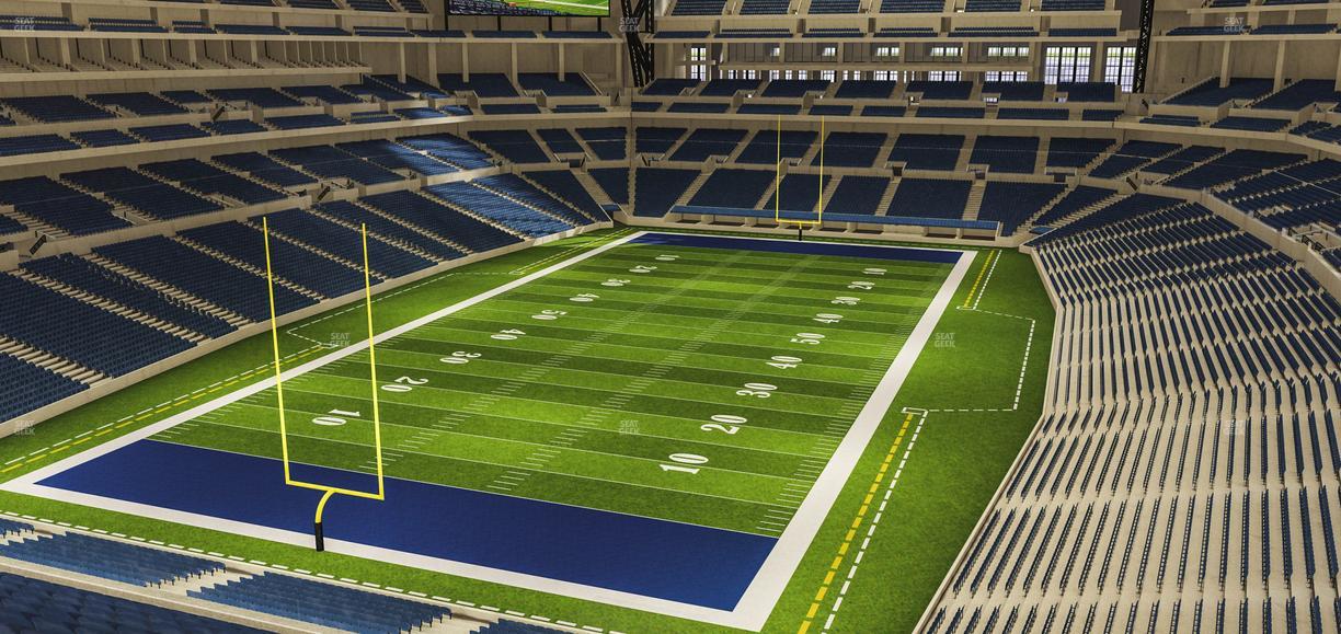 Lucas Oil Stadium - Section 450 Seat View