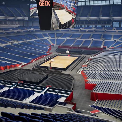 Lucas Oil Stadium - Section 450 Seat View