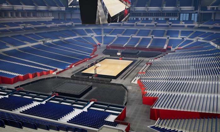 Lucas Oil Stadium - Section 450 Seat View