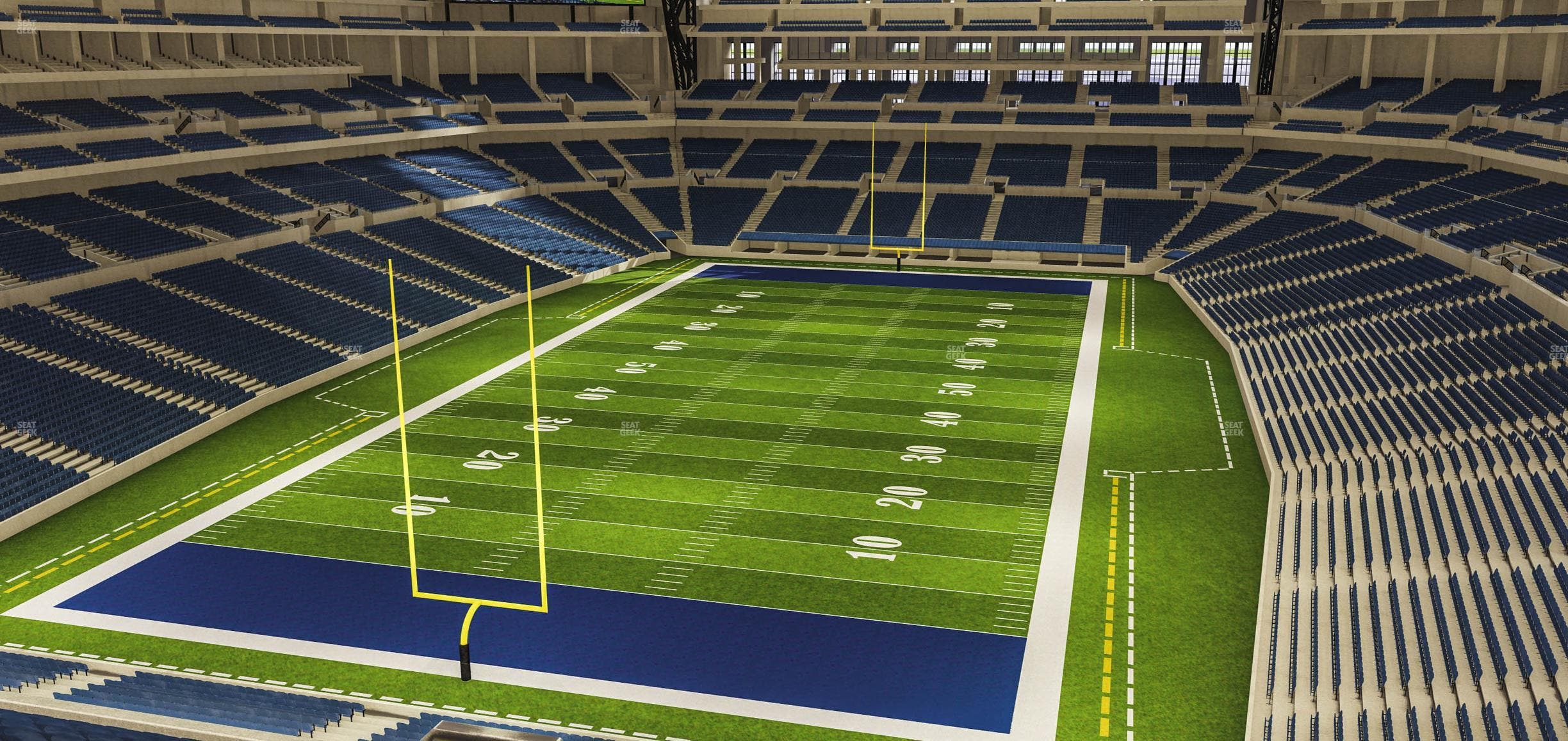 Lucas Oil Stadium - Section 451 Seat View