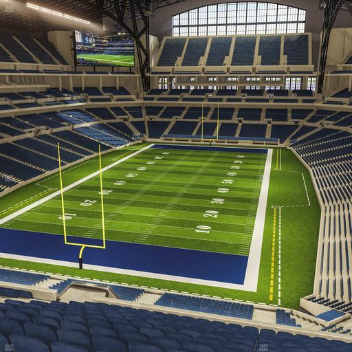 Lucas Oil Stadium - Section 451 Seat View