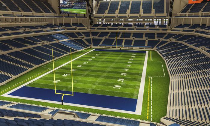 Lucas Oil Stadium - Section 451 Seat View