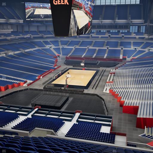 Lucas Oil Stadium - Section 451 Seat View