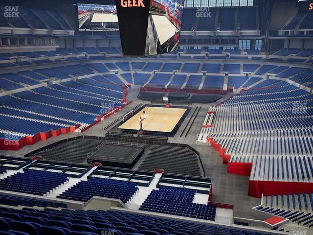 Lucas Oil Stadium - Section 451 Seat View