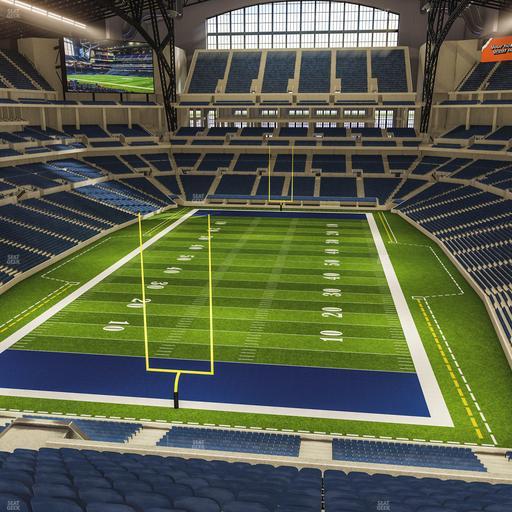 Lucas Oil Stadium - Section 452 Seat View