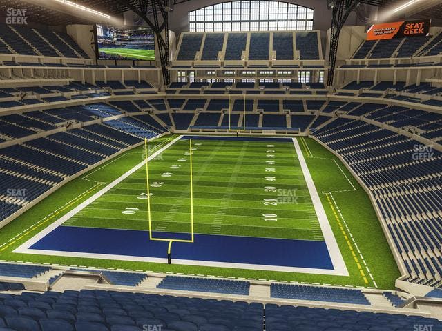 Lucas Oil Stadium - Section 452 Seat View