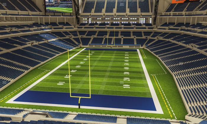 Lucas Oil Stadium - Section 452 Seat View
