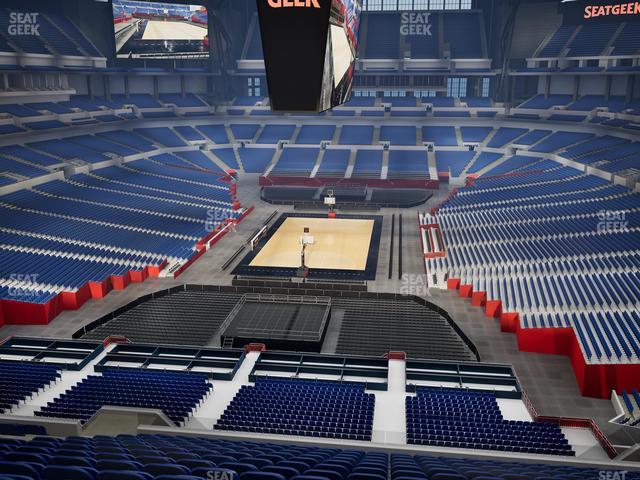 Lucas Oil Stadium - Section 452 Seat View