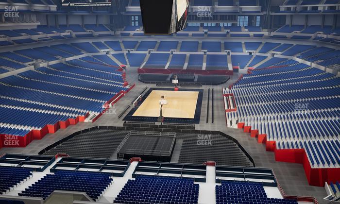 Lucas Oil Stadium - Section 452 Seat View