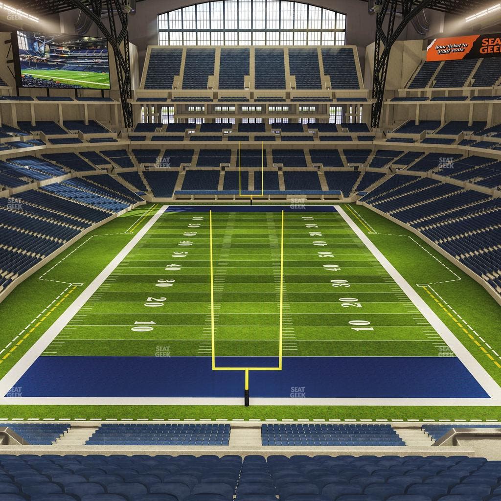 Lucas Oil Stadium - Section 453 Seat View