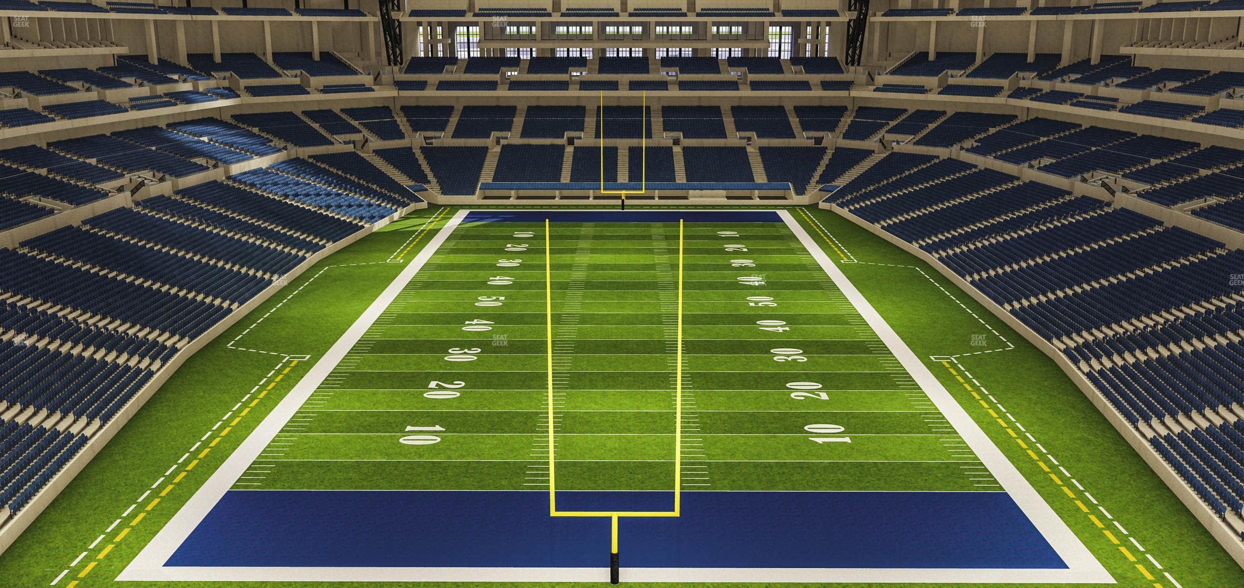 Lucas Oil Stadium - Section 453 Seat View