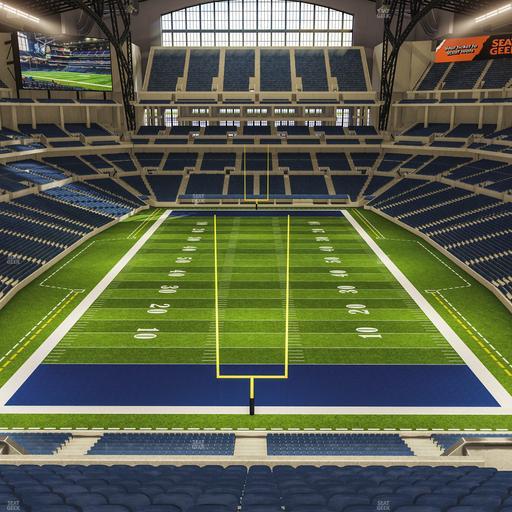 Lucas Oil Stadium - Section 453 Seat View