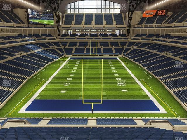Lucas Oil Stadium - Section 453 Seat View
